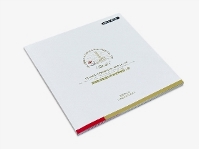 数码锁线胶装画册