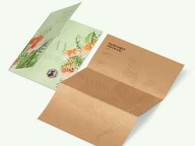 数码精品纸单页