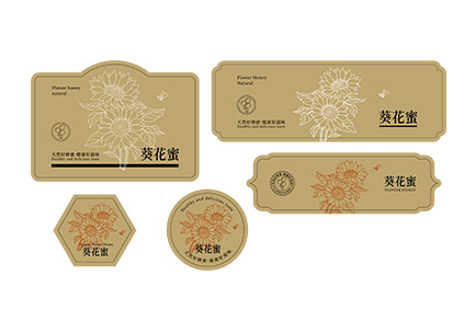 蜂蜜-葵花蜜黄牛皮.ai
